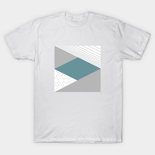 Shapes decor 1 opposite T-Shirt by PrintedDreams